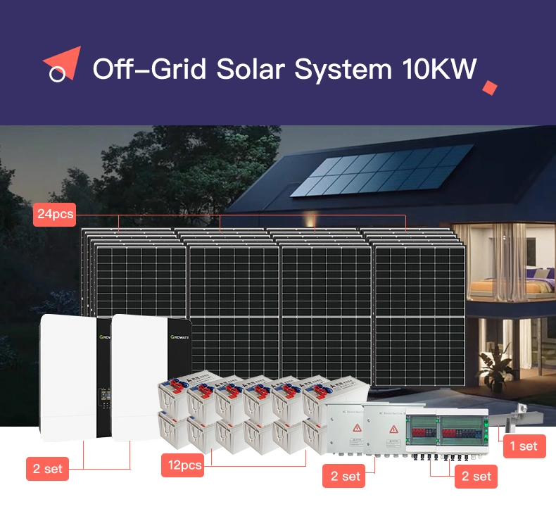 Moregosolar off-Grid Solar Energy System 10kw 20kw Solar Power System for Home Use