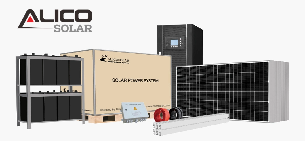 30kVA 50kw Energy Hybrid Power Battery off Grid Solar System in China