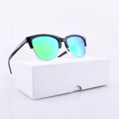 Half Rimmed Sunglasses Customized Polarized Sun Glasses Eyeglasses for Men