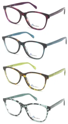 Demi Color Ready Goods Acetate Reading Glasses with Metal Springe Hinge