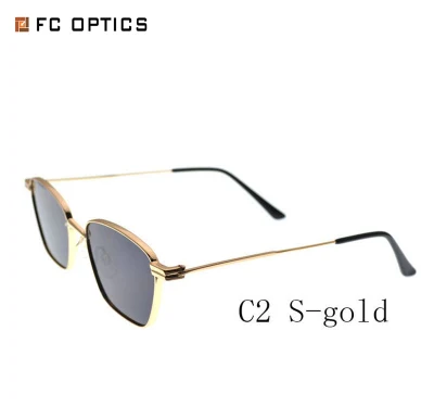 Stock Fashion Sun Glasses Wholesale for Promotion UV400 Women Mens Metal Glasses Sunglasses