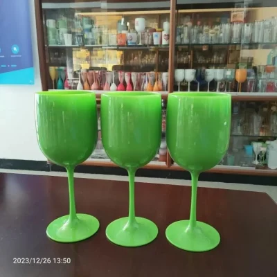 Custom Wholesale 16 Oz Recyclable Reusable Unbreakable Wedding Wine Glasses