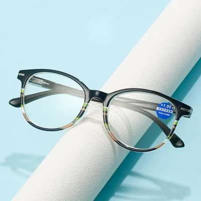 New Anti-Blue Reading Glasses Manufacturers Wholesale HD PC Spring Leg Fashion Reading Glasses for The Elderly Reading Glasses