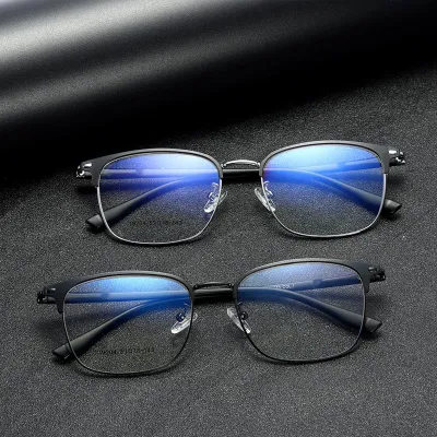 Myopia Prescription Spectacle Eyeglasses Frames for Men