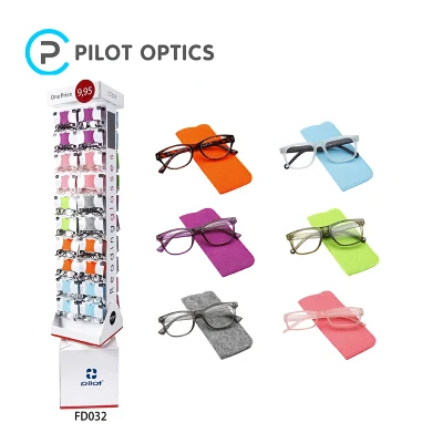 Pilot Optics Trendy Bright Colored OEM Reading Glasses with Display