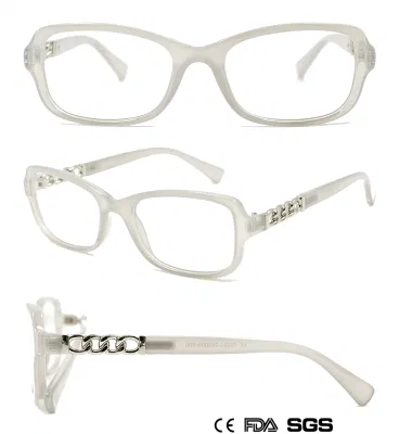 Stylish New Reading Glasses with Metal Trim (M75693)