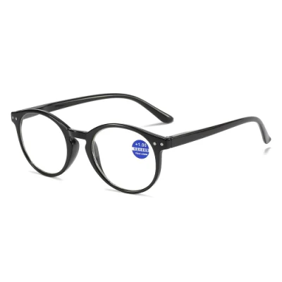 New Anti-Blue Reading Glasses Wholesale HD PC Spring Leg Comfortable Reading Glasses for Men and Women Elderly Reading Glasses