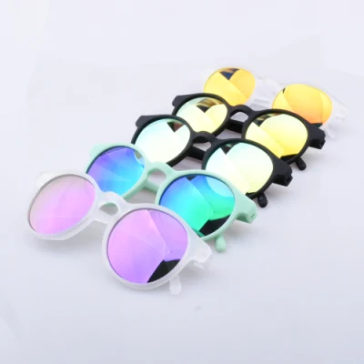 High Quality Eco Friendly Recycled Vintage Round Womens Polarized Sun Glasses