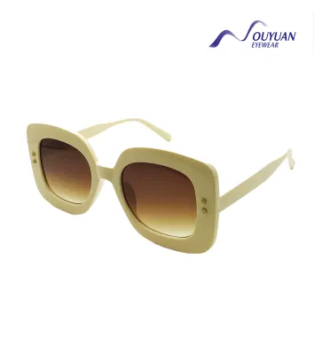Luxury Fashion Square PC High Quality Men Women Travel UV400 Outdoor Sunglass
