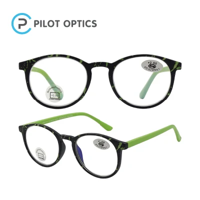 Pilot Optics 2023 Newest Cn Round Light Good Quality Stylish Reading Glasses