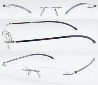  Rimless Reading Glass Metal Reading Glasses