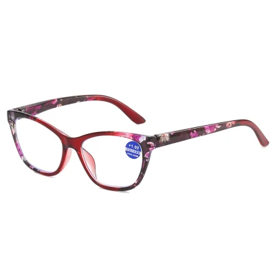 Reading Glasses Wholesale HD Spring Leg Reading Glasses for Middle-Aged and Elderly Men and Women