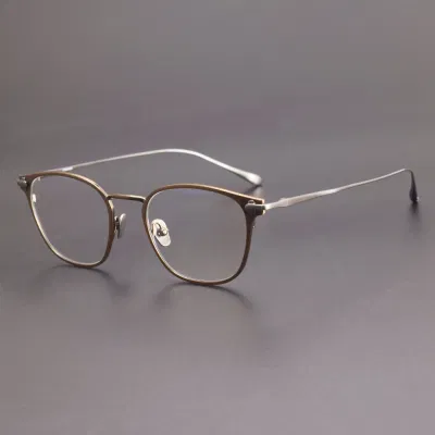 Zyswecc Titanium Optical Frames Color Matching Titanium Eyewear Frames Eyewear Accessories Lentes De Sol for Reading