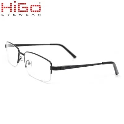  New Designer Half Rims Metal Optical Frame Stock 2018