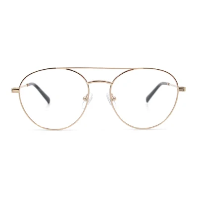 Luxury Higo Prescription Frame Eyeglasses Stainless Steel Mens Womens Fancy Eye Glasses Optical Wear