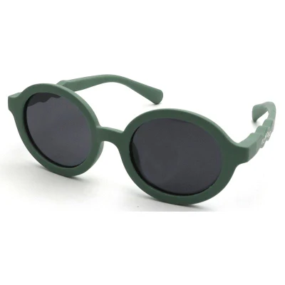 New Design Round Shape Soft Frames Baby Kids Polarized Sunglasses Sun Glasses