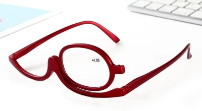 Full-Frame Makeup Reader Glasses Single-Piece Mirror Multifunctional Reading Glasses