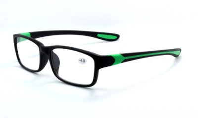High Quality Italy Design Ce Unisex Plastic Frame Sport Reading Glasses