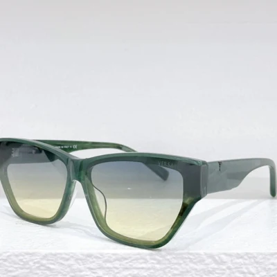High Quality Square Sunglasses Shades Luxury Vintage Sun Glasses