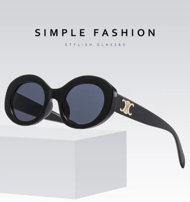 Small Sunglasses Women Oval Vintage Brand Designer Square Sun Glasses for Women Shades Female Eyewear Anti-Glare