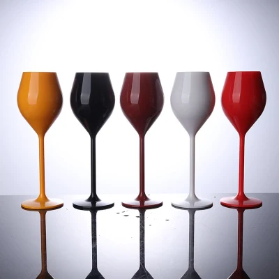 Plastic Wine Glasses Plastic Wine Glasses for Weddings, Birthdays, Bridal Shower & Parties Drinkware