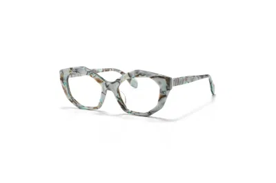 Popular Simple Style Colorful Design Cat Eye Frame Acetate Anti-Blue Light Optical Glasses