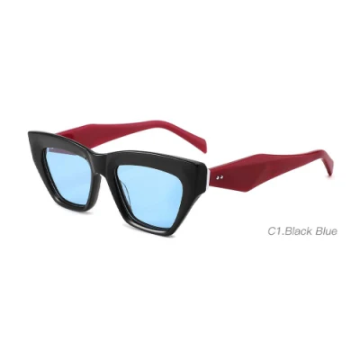 Gd Designer Sunglass Cellulose Sunglasses Acetate Women Mens Glasses Cat