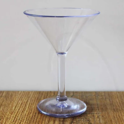 PC High Quality 6oz Plastic Cocktail Glasses for Clubs