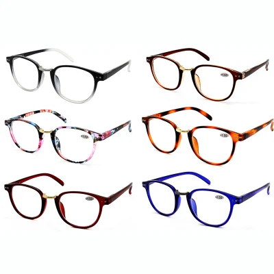Cheap Promotion Injection Reading Eyewear with Spring Hinge