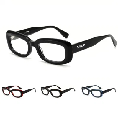 New High Quality Design Fashion Women Men Eyeglasses Square Frame Optical Computer Anti Blue Light Blocking Reading Glasses