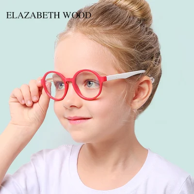 2022 Retro Eye Protection Blue Light Kid Glasses