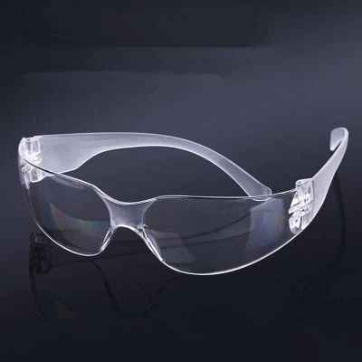 CE En166 & ANSI Z87.1+ PC Material Personal Anti-Scratch Clear Industrial Eyewear Eye Protection Protective Sport Safety Goggles Glasses
