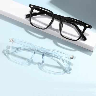 High-End Custom Wholesale Retro Frame Trendy Unisex Computer Presbyopia Anti Blue Light Blocking Fashion Women Men Reading Glasses