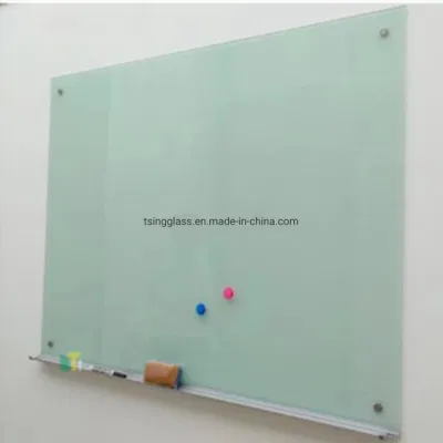 Anti Reflective/Non-Glare Glass Silkscreen America Popular Glass Magnetic Whiteboard for Meeting Room / Writing