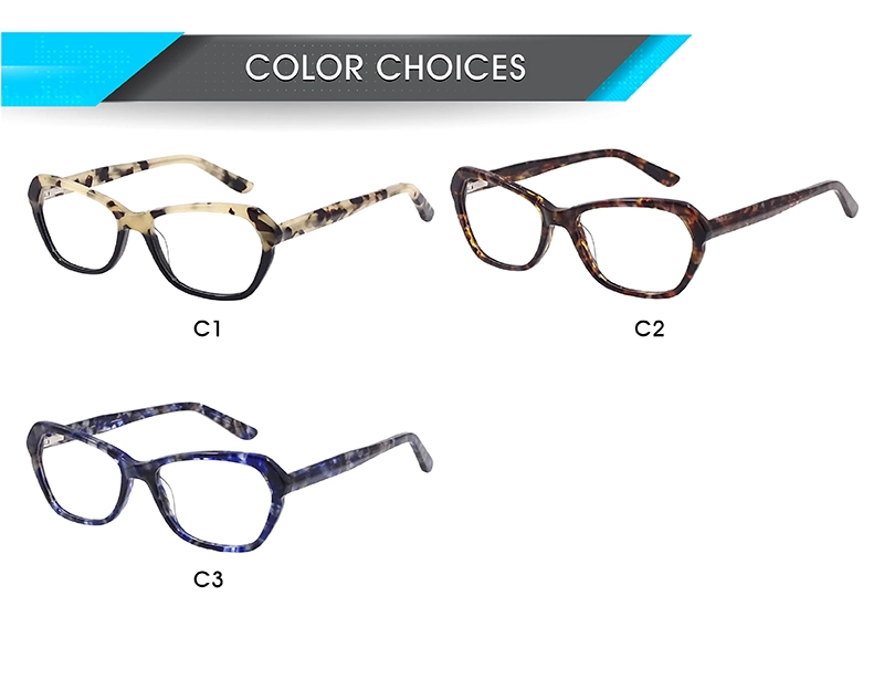 Newest Fashion Acetate Butterfly Shape Unisex Optical Acetate Frames