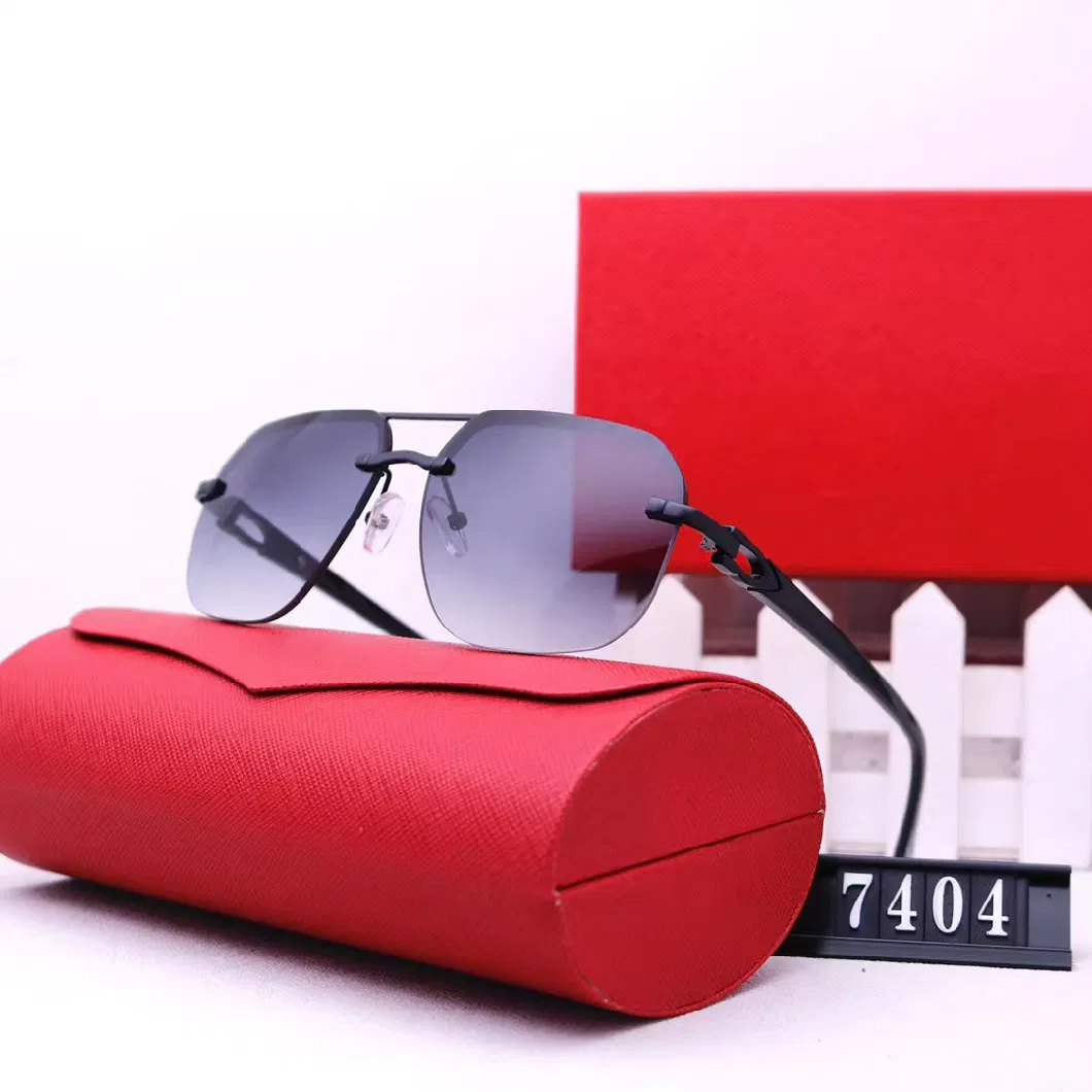 New Square Sunglasses Elegant Ladies Retro Decoration Luxury Men Gradient Glasses Shades