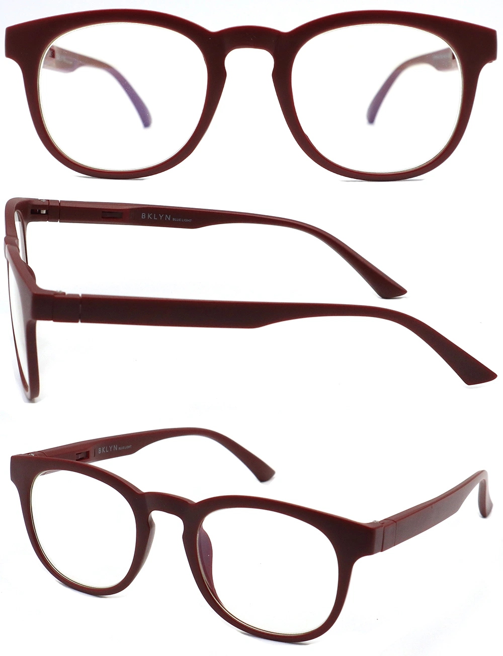 Popular Wholesale Design Rectangle Plastic Frames Anti Blue Light Reading Glasses