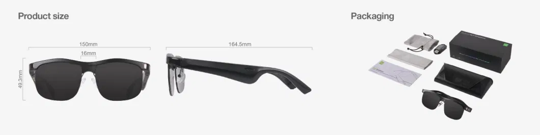 2022 Myw New Anti-Blue Light Wireless Sports Waterproof Running Smart Bluetooth Glasses