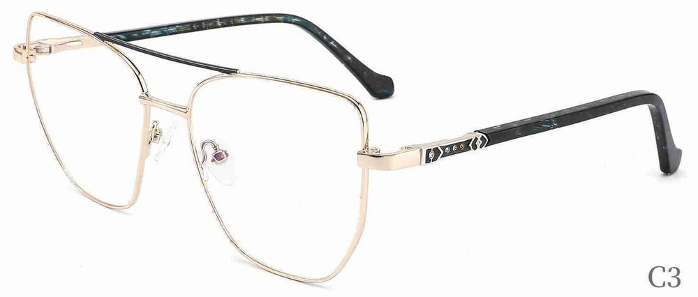 2023 Lady New Optical Eyewear for Computer Reader Spring Clear Women and Men Acrylic Anti Hinge Blue Reading