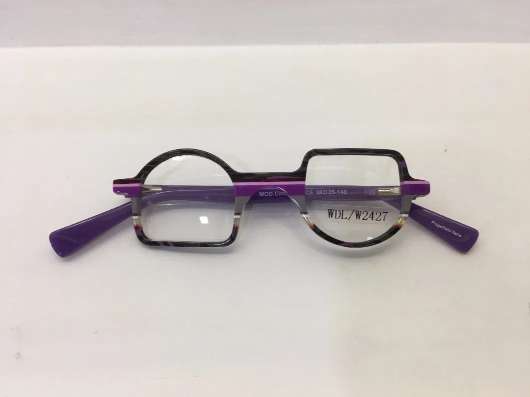 Square and Round Eyeglasses Optical Frames in Acetate Different Shape