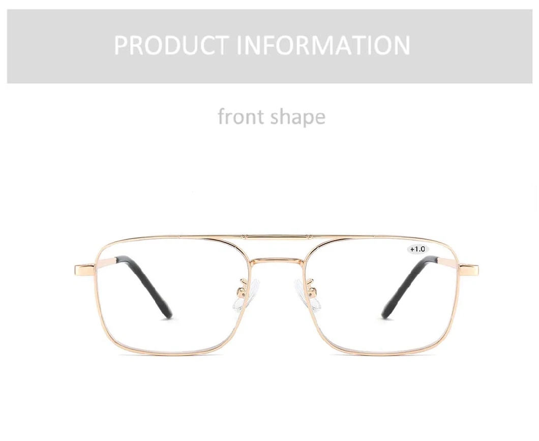 Gd Manufacturers Metal Reading Glasses Unisex Cheap Wholesales in Stock Women Anti Blue Light Reading Glasses