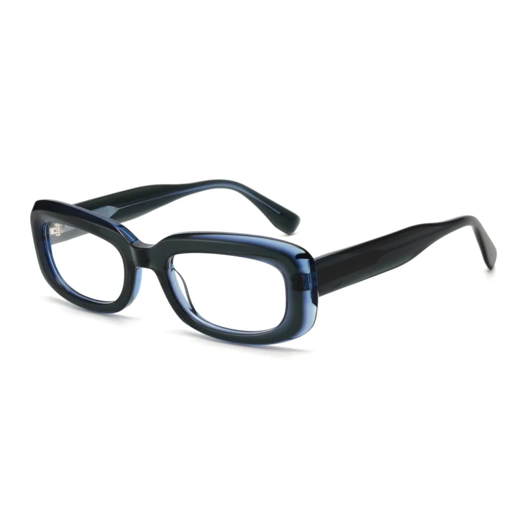 New High Quality Design Fashion Women Men Eyeglasses Square Frame Optical Computer Anti Blue Light Blocking Reading Glasses