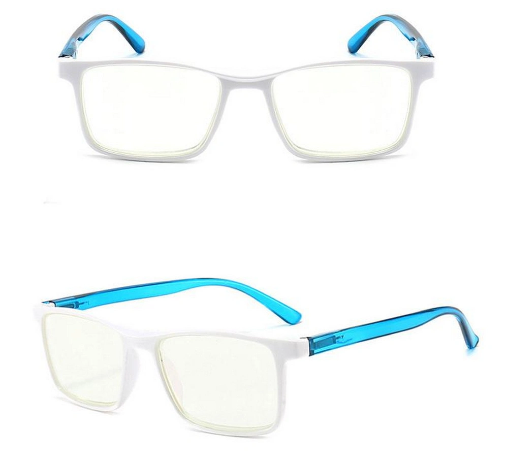 New Arrival OEM High Quality Full Rim PC off-White Color Rectangle Frame Reading Glasses