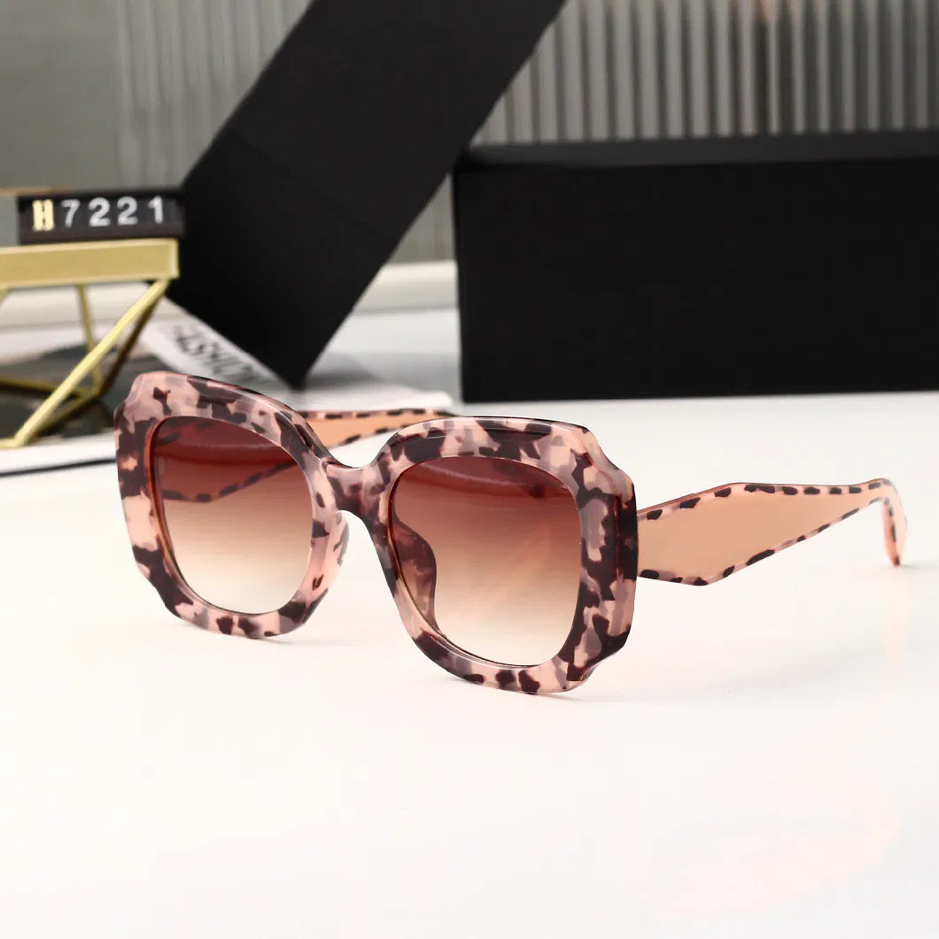 2023 Fashion Glasses Women Black Branded Designer Luxury Unisex Sunglasses for Men