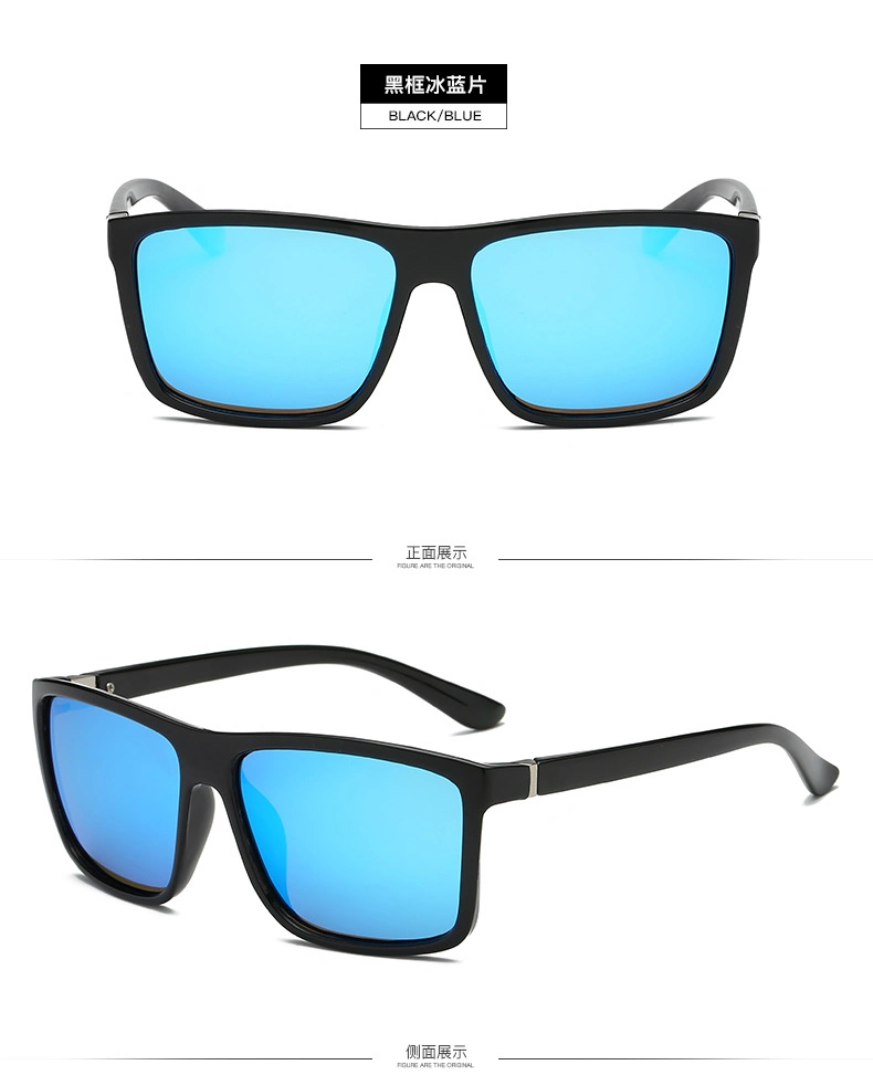 Brand Design Classic Polarized Sunglasses Men Women Driving Square Frame Sun Glasses