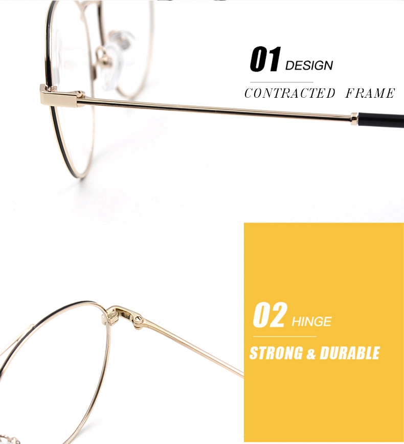 Luxury Higo Prescription Frame Eyeglasses Stainless Steel Mens Womens Fancy Eye Glasses Optical Wear