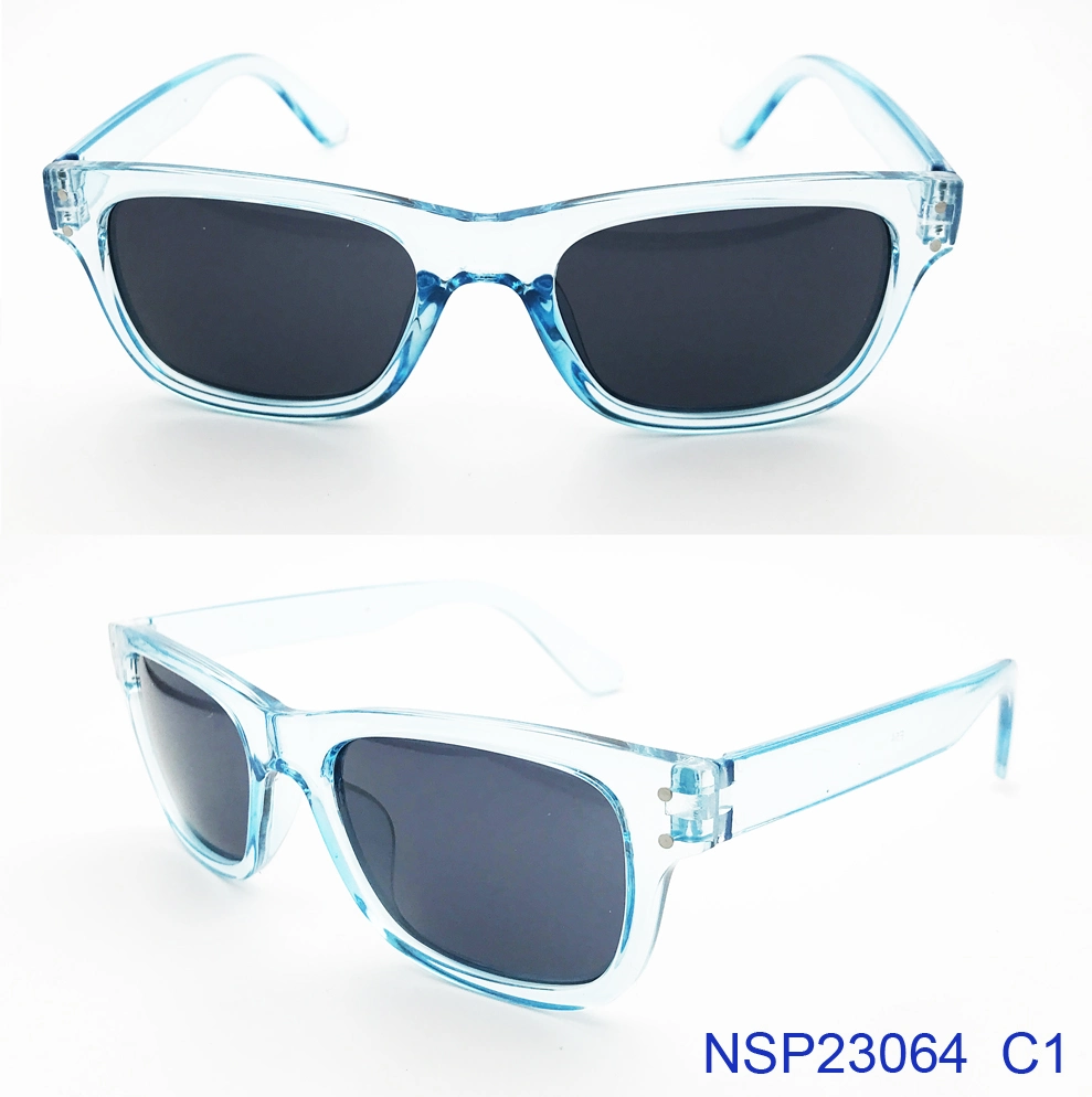 2023 Safetybig Square Luxury Sexy for Unisix Designe Transparent Fashion Model Safety UV400 Creative Sunglasses