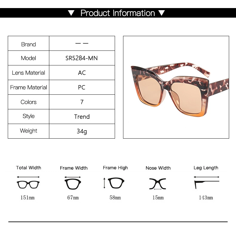 Wholesale New Fashion Lunette De Soleil Shades Custom Eyewear Designer 2023 Sun Glasses Women and Men for Sunglasses