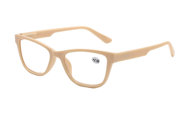 Rectangular Crystal Color Tortoise Shell Spring Hing Unisex Reading Glasses