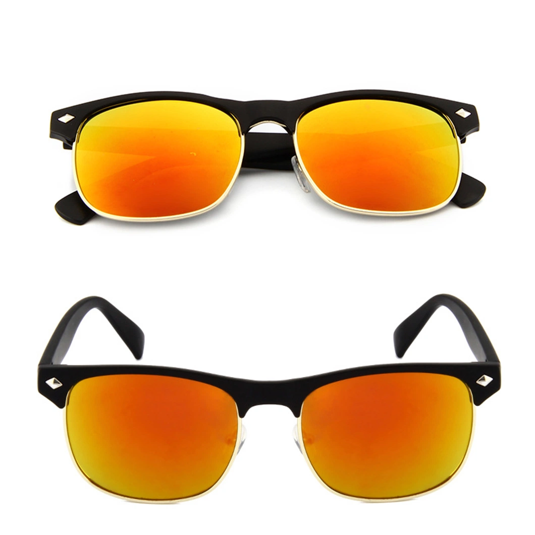 Men Polarized Sunglasses for Mens and Womens, Black Retro Sun Glasses Driving Fishing UV Protection